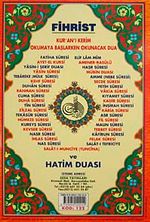41 Yasin Tebareke Amme Vakıa-Cuma ve Kısa Sureler Satır Altı Renk Uyumlu ve Türkçe Okunuşlu (Orta Boy-Kod:122)