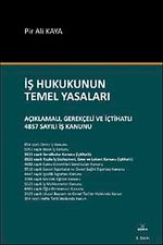 İş Hukukunun Temel Yasaları & Açıklamalı, Gerekçeli ve İçtihatlı 4857 Sayılı İş Kanunu