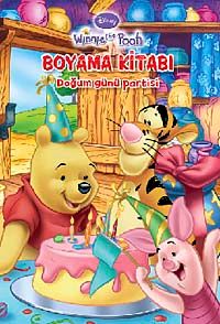 Winnie The Pooh Boyama Kitabı Doğum Günü Partisi