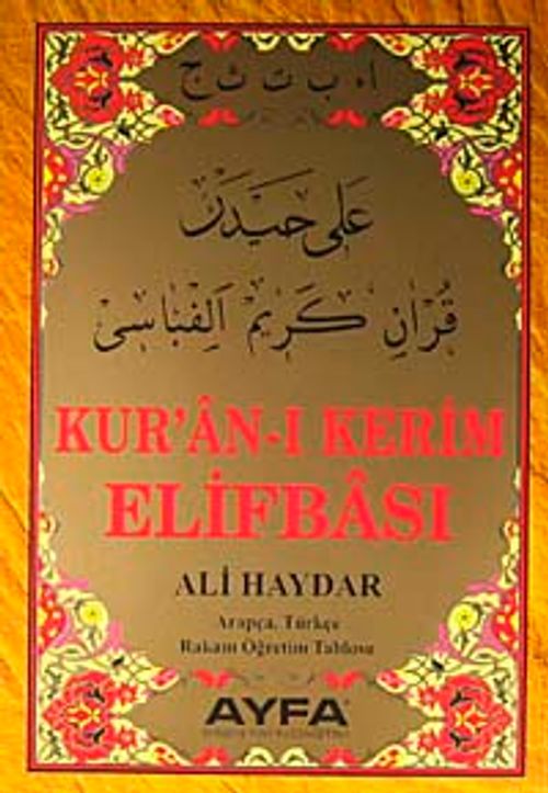 Kur'an-ı Kerim Elifbası & Arapça Türkçe Rakam Öğretim Tablosu (Orta Boy Kod:015)