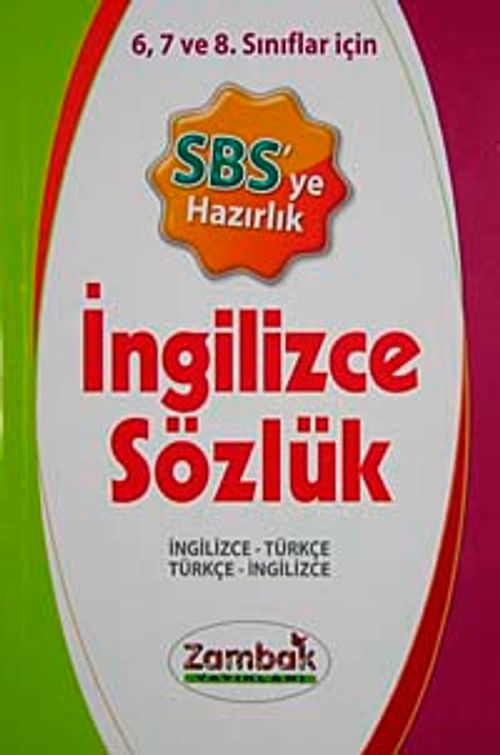 İngilizce Sözlük (6-7-8. Sınıflar İçin)