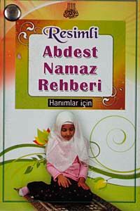 Resimli Abdest Namaz Rehberi (Kadınlar İçin (Kartela)