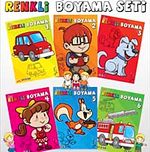 Şıpşıp Renkli Boyama (8 Kitap)