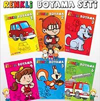 Şıpşıp Renkli Boyama (8 Kitap)