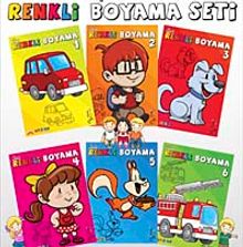 Şıpşıp Renkli Boyama (8 Kitap)
