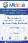 eTransformation in Public Administration & From eGovernment to eGovernance