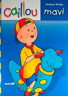 Caillou Faaliyet Kitabı Mavi