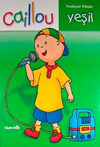 Caillou Faaliyet Kitabı Yeşil