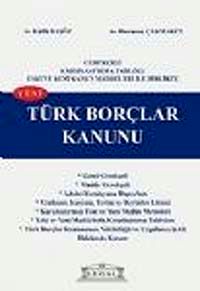 Yeni Türk Borçlar Kanunu &  Karşılaştırmalı, Tablolu (Orta Boy)