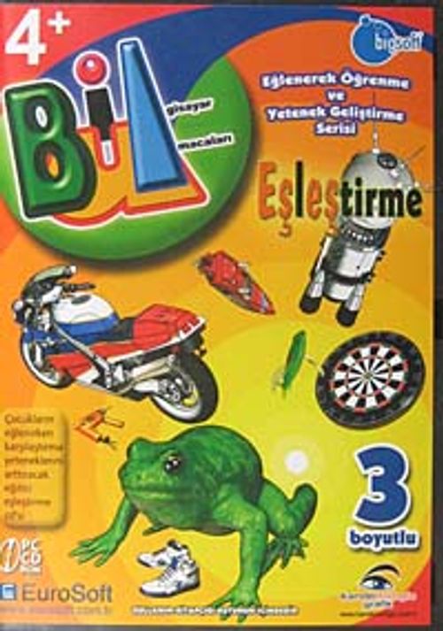 Bilgisayar Bulmacaları Eşleştirme / Eğlenerek Öğrenme ve Yetenek Geliştirme Serisi
