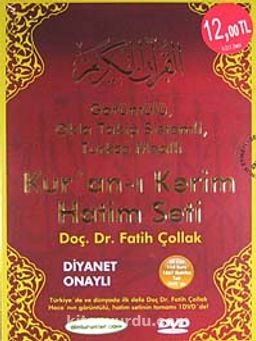 Kur'an-ı Kerim Hatim Seti (Cd) & Görüntülü, Okla Takip Sistemli, Türkçe Mealli