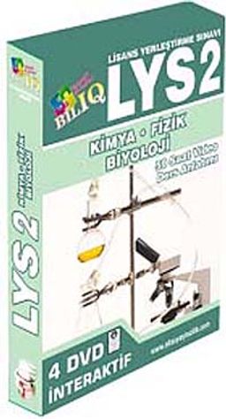 BİL IQ LYS-2 Fizik-Kimya-Biyoloji Hazırlık İnteraktif 4 Dvd