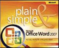 Microsoft® Office Word 2007 Plain & Simple