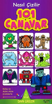101 Canavarlar & Nasıl Çizilir - 4. Kitap