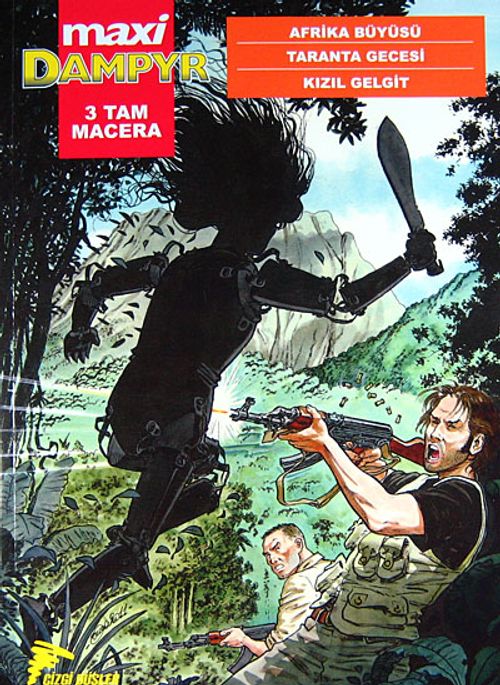 Dampyr Maxi 3 & Afrika Büyüsü - Taranta Gecesi - Kızıl Gelgit