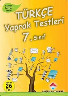 Türkçe Yaprak Testleri 7. Sınıf & 38 Test