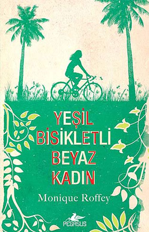 Yeşil Bisikletli Beyaz Kadın