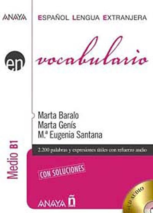 Vocabulario - Nivel Medio B1 +2 CD (İspanyolca Kelime Bilgisi - Orta Seviye)