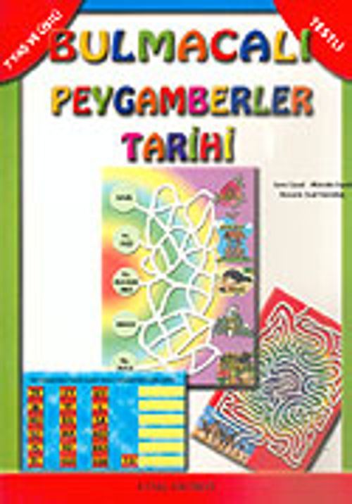 Bulmacalı Peygamberler Tarihi/Büyük Boy (8 Yaş ve Üstü) Testli