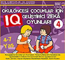 4-7 Yaş Okul Öncesi 4 Çocuklar İçin IQ Geliştirici Zeka Oyunları