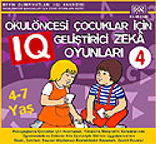 4-7 Yaş Okul Öncesi 4 Çocuklar İçin IQ Geliştirici Zeka Oyunları