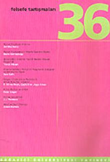 Felsefe Tartışmaları 36