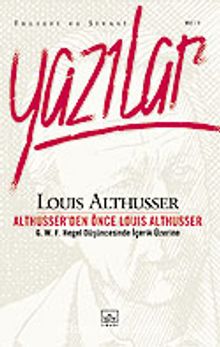 Althusser'den Önce Louis Althusser