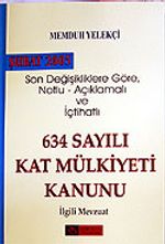 634 Sayılı Kat Mülkiyeti Kanunu