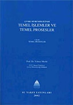 Temel İşlemler ve Temel Prosesler Cilt 2