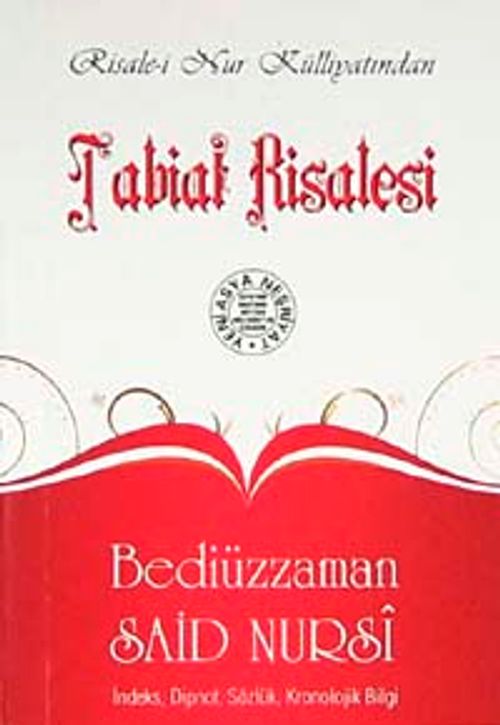 Tabiat Risalesi İndeksli (Cep Boy, Dipnot, Sözlük, Kronolojik Bilgi)