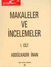 Makaleler ve İncelemeler I. Cilt 1998