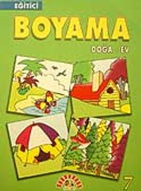 Eğitici Boyama 7 Doğa - Ev