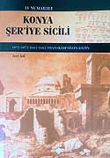 11 Numaralı Konya Şer'iye Sicili