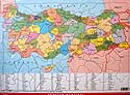 Yap Boz / Türkiye Haritası