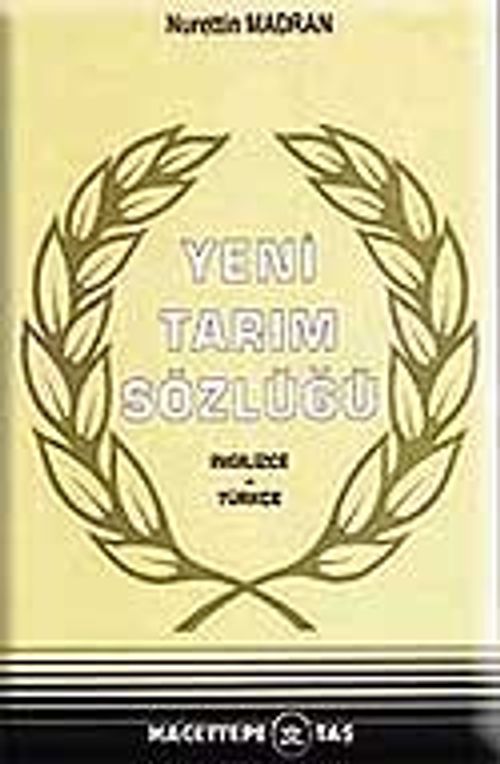 Yeni Tarım Sözlüğü (Ciltli) (İngilizce-Türkçe)