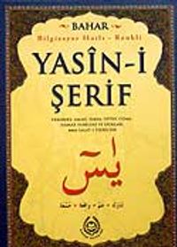 Yasin-i Şerif (Arapça-Bilgisayar Hatlı-Renkli)