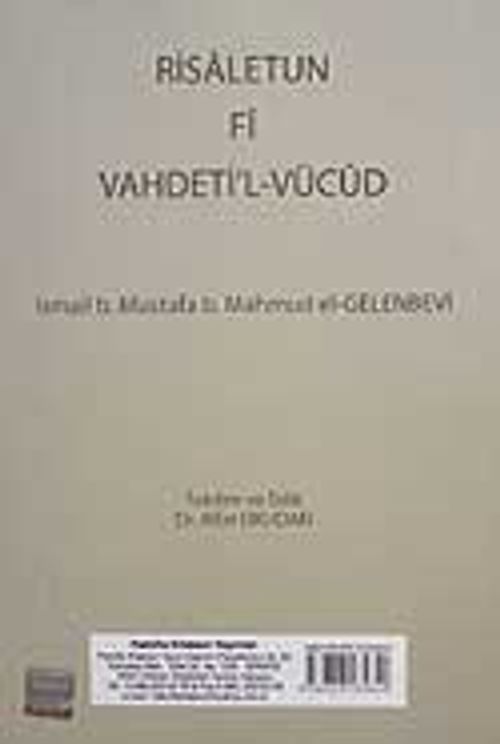 Risaletun Fi Vahdeti'l-Vücud