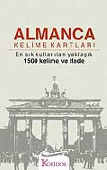 Almanca Kelime Kartları En Sık Kullanılan Yaklaşık 1500 Kelime ve İfade