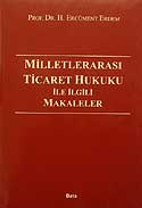 Milletlerarası Ticaret Hukuku İle İlgili Makaleler