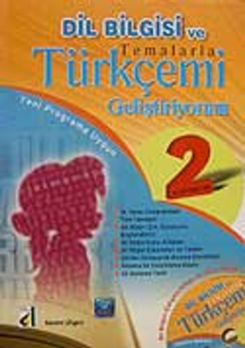 İlköğretim 2-Dilbilgisi ve Temalarla Türkçemi Geliştiriyorum (Çalışma Kitabı ve Cd'li)