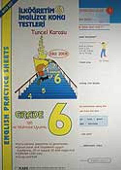İlköğretim-6 İngilizce Konu Testleri / English Practice Sheets