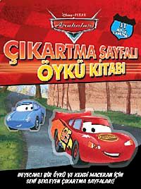 Arabalar Çıkartma Sayfalı Öykü Kitabı