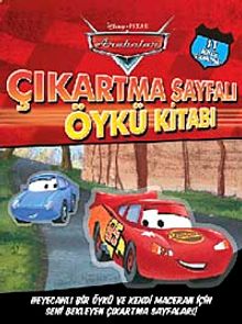 Arabalar Çıkartma Sayfalı Öykü Kitabı