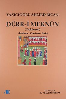 Dürr-i Meknun - Tıpkı Basım