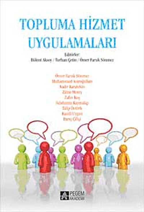 Topluma Hizmet Uygulamaları / Bülent Aksoy