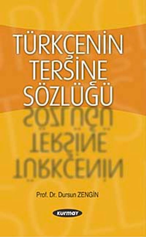 Türkçenin Tersine Sözlüğü