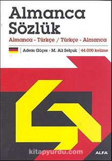 Almanca Sözlük & Almanca-Türkçe-Türkçe Almanca (Karton Kapak) - Adem Güçer