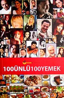 100 Ünlü 100 Yemek (Karton)