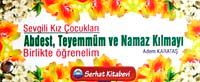 Sevgili Kız Çocukları Abdest Teyemmüm ve Namaz Kılmayı Birlikte Öğrenelim (Kartela)