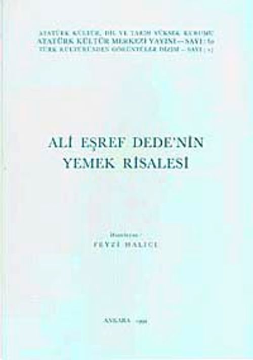 Ali Eşref Dede'nin Yemek Risalesi